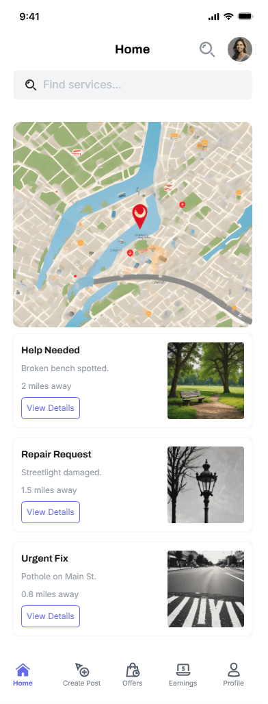 Fixit mobile app